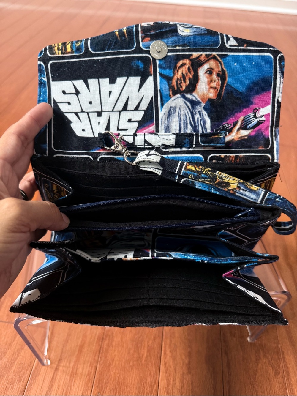 Star Wars Original Trilogy Vintage Fabric Wallett